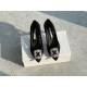 replica Manolo Blahnik Hangisi 70 Pumps In Black Lace UK