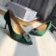 Replica Manolo Blahnik 3178 MB298 Buddha Luxury Replica Manolo Blahnik Hangisi 70 Pumps In Green Satin Uk - 3178 - Buddha Luxury
