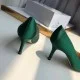 Replica Manolo Blahnik 3178 MB298 Buddha Luxury Replica Manolo Blahnik Hangisi 70 Pumps In Green Satin Uk - 3178 - Buddha Luxury