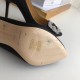 replica Manolo Blahnik Hangisi 105 Pumps In Black Satin UK