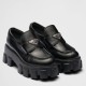 Replica pradamonolith loafers in black brushed leather uk replica pradamonolith loafers in black brushed leather uk
