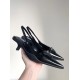 replica Prada Slingback Pumps In Black Brushed Leather UK