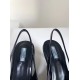 replica Prada Slingback Pumps In Black Brushed Leather UK