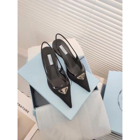 replica Prada Slingback Pumps In Mesh Fabric UK