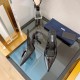replica Prada Slingback Pumps 75MM In Noir Brushed Leather UK