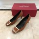 Replica Roger Vivier Belle Vivier Trompette 70mm Pumps In Brown Calfskin UK replica Roger Vivier Belle Vivier Trompette 70mm Pumps In Brown Calfskin UK