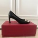Replica Roger Vivier Belle Vivier Trompette 70mm Pumps In Black Calfskin UK replica Roger Vivier Belle Vivier Trompette 70mm Pumps In Black Calfskin UK