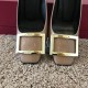Replica Roger Vivier 3125 RV144 Buddha Luxury Replica Roger Vivier Belle Vivier Trompette 70Mm Pumps In Grey Patent Uk - 3125 - Buddha Luxury