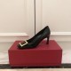 Replica Roger Vivier Belle Vivier Trompette 70mm Pumps In Black Patent UK replica Roger Vivier Belle Vivier Trompette 70mm Pumps In Black Patent UK