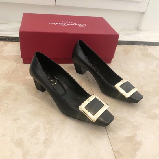 Replica Roger Vivier 3131 RV150 Buddha Luxury Replica Roger Vivier Belle Vivier 45Mm Pumps In Black Calfskin Uk - 3131 - Buddha Luxury