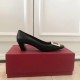 Replica Roger Vivier 3131 RV150 Buddha Luxury Replica Roger Vivier Belle Vivier 45Mm Pumps In Black Calfskin Uk - 3131 - Buddha Luxury