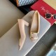 Replica Roger Vivier Belle Vivier 45mm Pumps In Nude Patent Leather UK replica Roger Vivier Belle Vivier 45mm Pumps In Nude Patent Leather UK