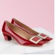 Replica Roger Vivier Belle Vivier 45mm Pumps In Red Patent Leather UK replica Roger Vivier Belle Vivier 45mm Pumps In Red Patent Leather UK