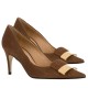 Replica Sergio Rossi SR1 Pumps 75mm In Brown Suede UK replica Sergio Rossi SR1 Pumps 75mm In Brown Suede UK
