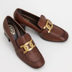 Tod's Kate Pumps 60mm In Brown Leather UK