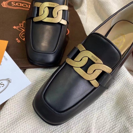 replica Tods Kate Pumps 60mm In Black Leather UK
