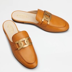 Tod'smules In Tan Smooth Calfskin Uk