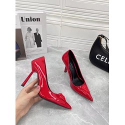 Versace La Medusa Pumps 105mm In Red Patent Leather UK