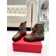 Replica Valentino Vlogo Signature Combat Boots In Black Toile Iconographe Uk - 3072 - Buddha Luxury