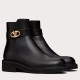 Replica Valentino 3107 V1974 Buddha Luxury Replica Valentino Garavani Vlogo Locke Ankle Boots In Black Leather Uk - 3107 - Buddha Luxury