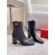 Replica Valentino VLogo The Bold Edition Ankle Boots 70mm in Black Calfskin UK replica Valentino VLogo The Bold Edition Ankle Boots 70mm in Black Calfskin UK