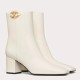 Replica Valentino VLogo The Bold Edition Ankle Boots 70mm in White Calfskin UK replica Valentino VLogo The Bold Edition Ankle Boots 70mm in White Calfskin UK