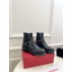 Replica Valentino Beatle Rockstud Boots 55Mm In Black Leather Uk - 3115 - Buddha Luxury