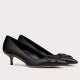 Replica Valentino VLogo Signature Pumps 45mm In Black Calfskin UK replica Valentino VLogo Signature Pumps 45mm In Black Calfskin UK