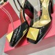 Replica Valentino One Stud Pumps 90Mm In Black Patent Leather Uk - 3311 - Buddha Luxury