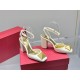 replica Valentino One Stud Pumps 90mm In White Patent Leather UK