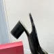Replica Valentino One Stud Slingback Pumps 60Mm In Black Patent Leather Uk - 3314 - Buddha Luxury