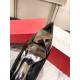 Replica Valentino One Stud Pumps 100Mm In Black Patent Calfskin Uk - 3324 - Buddha Luxury