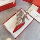 Replica Valentino 3262 V898 Buddha Luxury Replica Valentino Rockstud Caged Pumps 65Mm In Red Patent Leather Uk - 3262 - Buddha Luxury