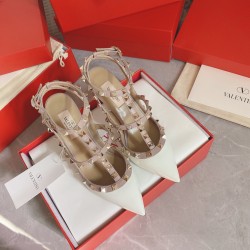 Valentino Rockstud Caged Pumps 100Mm In White Patent Leather Uk Valentino Rockstud Caged Pumps 100Mm In White Patent Leather Uk