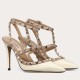 Replica Valentino 3279 V915 Buddha Luxury Replica Valentino Rockstud Caged Pumps 100Mm In White Patent Leather Uk - 3279 - Buddha Luxury