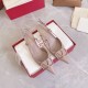 Replica Valentino Vlogo Slingback Pumps 40mm In Poudre Calfskin UK replica Valentino Vlogo Slingback Pumps 40mm In Poudre Calfskin UK