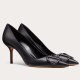 Replica Valentino 3290 V926 Buddha Luxury Replica Valentino Vlogo Pumps 80Mm In Black Calfskin Uk - 3290 - Buddha Luxury