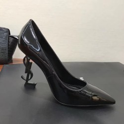 Saint Laurent Opyum 110 Pumps In Patent Leather With Black Heel Uk Saint Laurent Opyum 110 Pumps In Patent Leather With Black Heel Uk