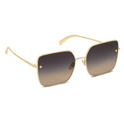 Square Sunglasses Gold - Sg52 Uk