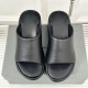 Replica Balenciaga 14829 BFR#11173 Buddha Luxury Replica Logo-Print Wedge Sandals In Black - Bbs23 Uk - 14829 - Buddha Luxury