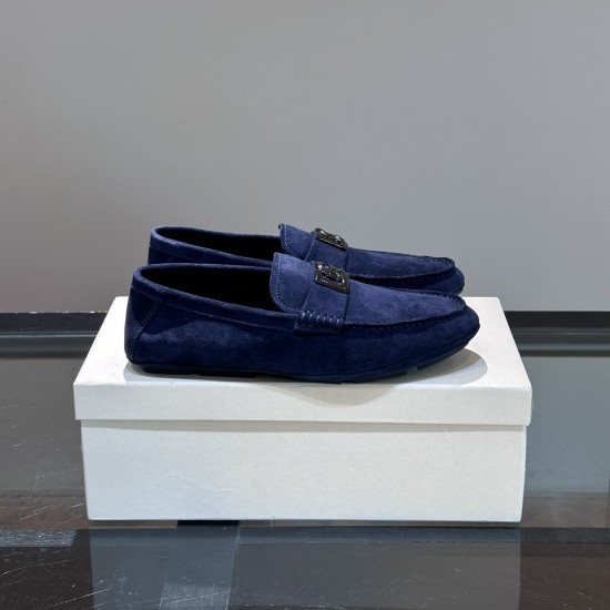 Replica DG SUEDE LOAFERS IN BLUE - GD215 UK replica DG SUEDE LOAFERS IN BLUE - GD215 UK