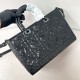 Replica Dior 13156 DFR#15302 Buddha Luxury Replica Large Lady D-Sire Bag Black Macrocannage Crinkled Calfskin Uk - 13156 - Buddha Luxury