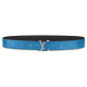 Replica MONOGRAM POWDER BLUE INITIALES 40MM BELT - B134 UK replica MONOGRAM POWDER BLUE INITIALES 40MM BELT - B134 UK