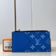replica COIN CARD HOLDER NAVY BLUE TAIGA COWHIDE LEATHER M30270 UK