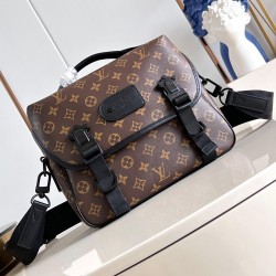 Lv Trail Messenger Bag Brown Monogram Macassar Canvas M46972 Uk Lv Trail Messenger Bag Brown Monogram Macassar Canvas M46972 Uk