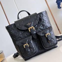 BACKUP BACKPACK BLACK MONOGRAM EMPREINTE LEATHER M47072 UK