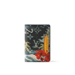 POCKET ORGANIZER BLUE MONOGRAM SURFIN’ CANVAS M83498 UK