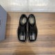 replica FENDER LACE-UP SHOES BLACK LEATHER - PD150 UK