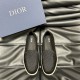 replica GRANVILLE LOAFER BLACK SUEDE AND OBLIQUE JACQUARD - CD274 UK