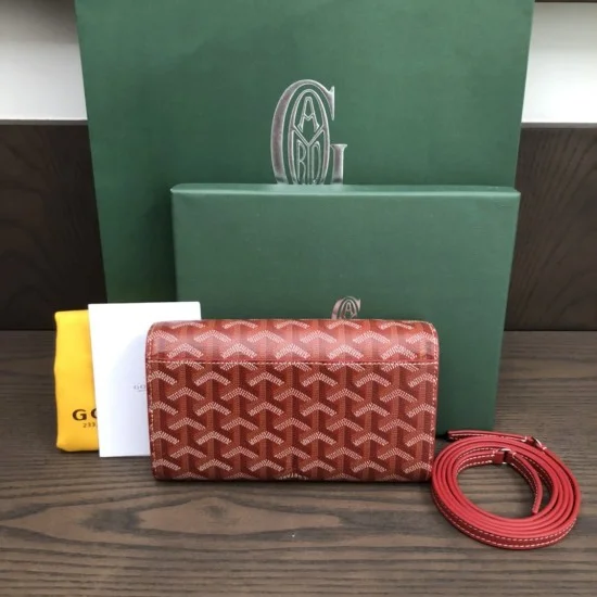 Replica Goyard 12670 GFR#10086 Buddha Luxury Replica Varenne Continental Wallet Red Uk - 12670 - Buddha Luxury